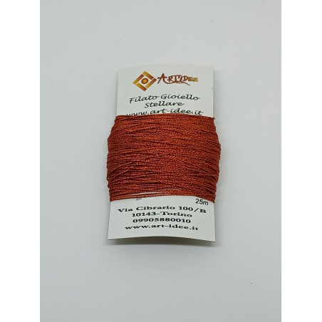Filato gioiello stellare 0166 per uncinetto rosso chiaro